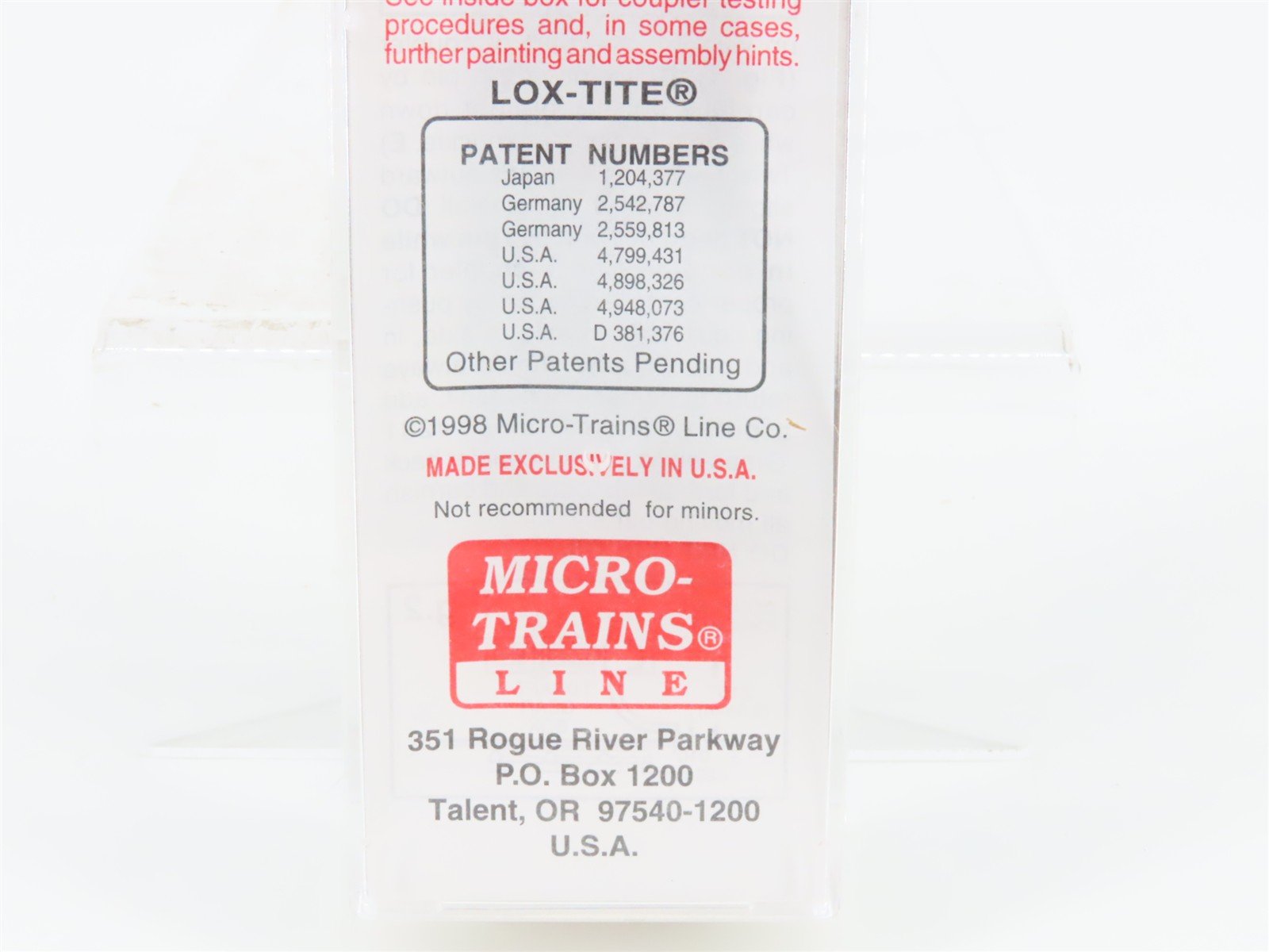 N Micro-Trains MTL 102040 NW Norfolk & Western 60' Excess Height Box Car #605000