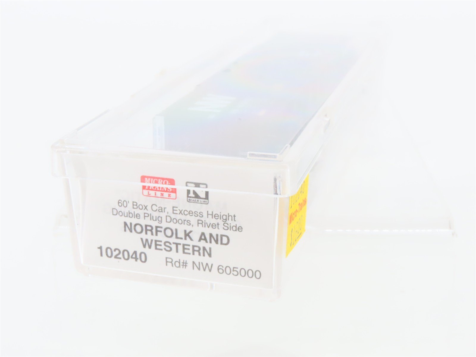 N Micro-Trains MTL 102040 NW Norfolk & Western 60' Excess Height Box Car #605000