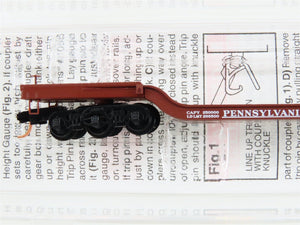 N Micro-Trains MTL 109010 PRR Pennsylvania Depressed Center Flat Car #470016