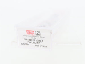 N Micro-Trains MTL 109010 PRR Pennsylvania Depressed Center Flat Car #470016