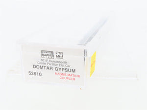 N Scale Micro-Trains MTL 53510 GBRX Domtar Gypsum Center Partition Flat Car 9020