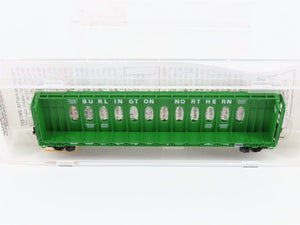 N Scale Micro-Trains MTL 53010 BN Burlington Northern Centerbeam Flat Car 624469
