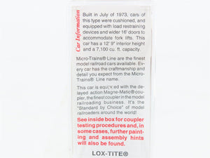 N Scale Micro-Trains MTL 102010 DT&I 60' Excess Height Box Car #25915