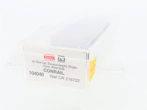 N Scale Micro-Trains MTL 104040 CR Conrail 60' Excess Height Box Car #216722