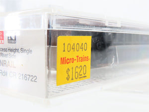 N Scale Micro-Trains MTL 104040 CR Conrail 60' Excess Height Box Car #216722