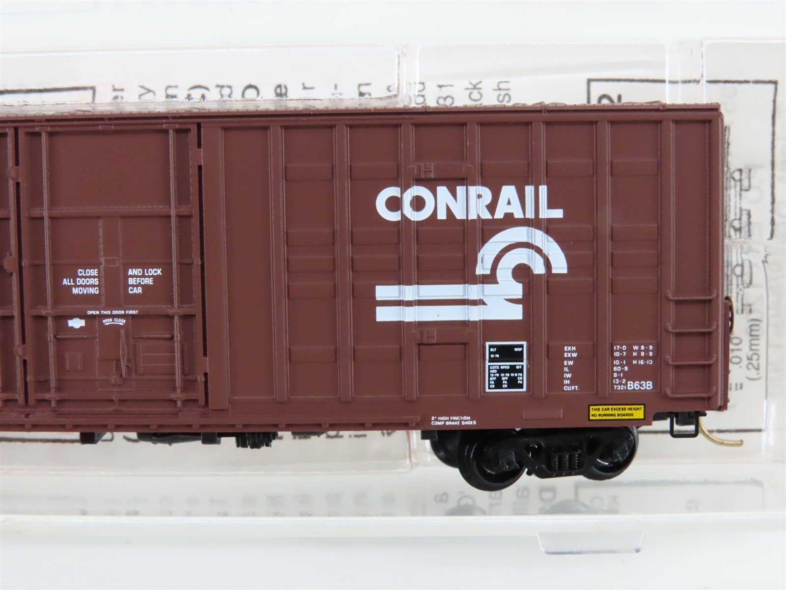 N Scale Micro-Trains MTL 103020 CR Conrail 60' Excess Height Box Car #223435