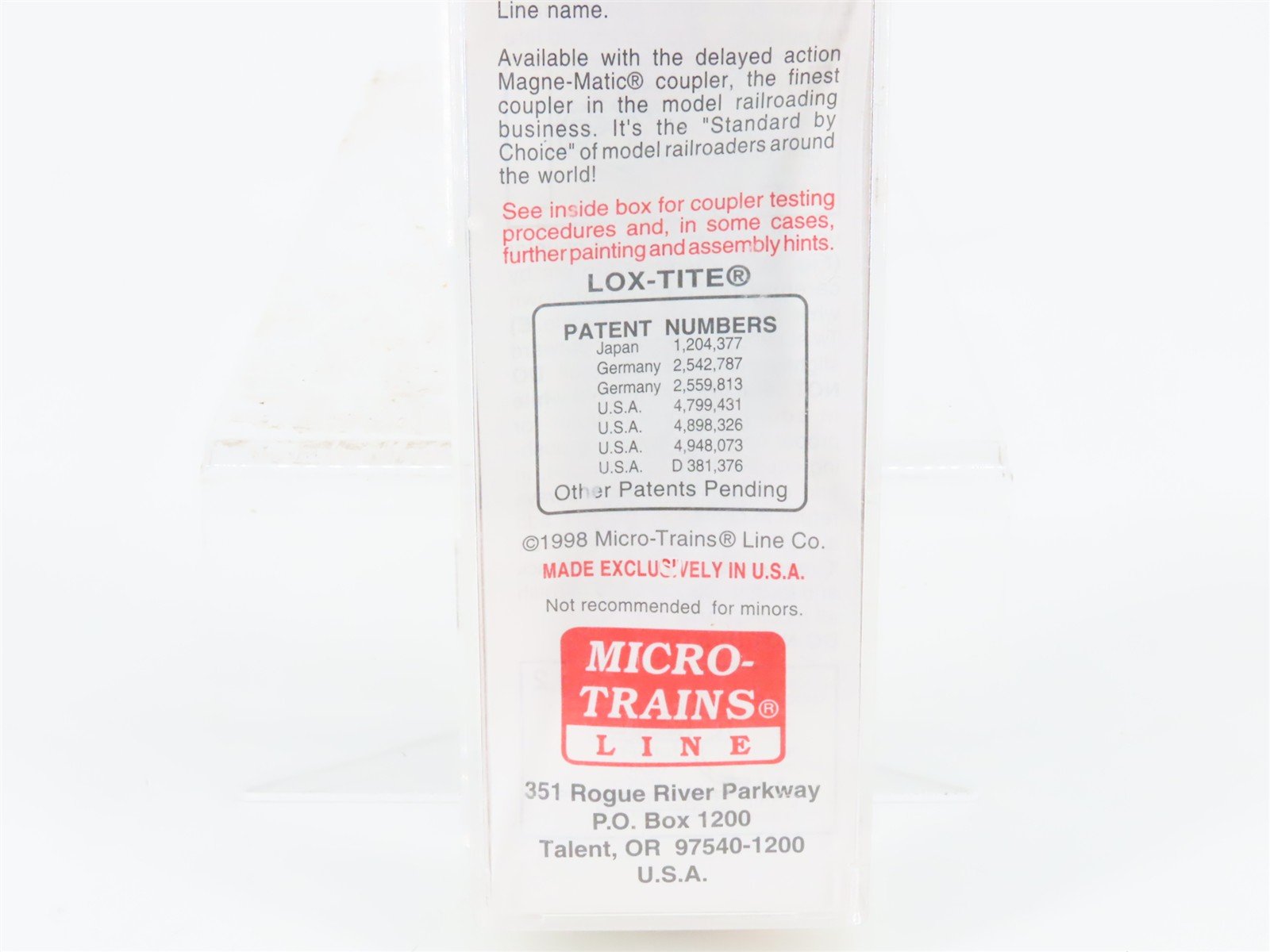 N Scale Micro-Trains MTL 103020 CR Conrail 60' Excess Height Box Car #223435