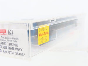 N Scale Micro-Trains MTL 104010 GTW 60' Excess Height Box Car #384063