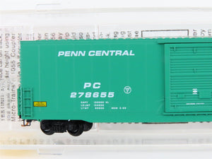 N Scale Micro-Trains MTL 104020 PC Penn Central 60' Excess Height Boxcar #278655