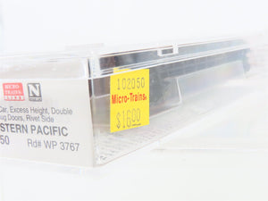 N Scale Micro-Trains MTL 102050 WP Western Pacific 60' Excess Height Boxcar 3767