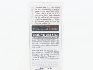 N Micro-Trains MTL 102030 MTL Silver Anniversary 60' Excess Height Box Car #1172