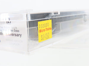 N Micro-Trains MTL 102030 MTL Silver Anniversary 60' Excess Height Box Car #1172