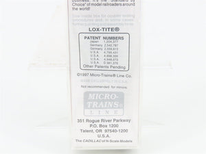 N Micro-Trains MTL 102030 MTL Silver Anniversary 60' Excess Height Box Car #1172