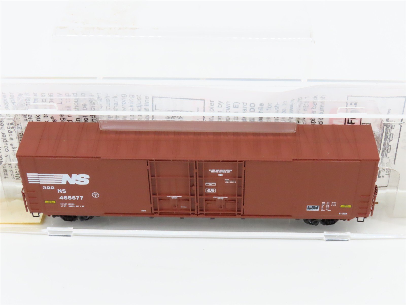 N Micro-Trains MTL 102070 NS Norfolk Southern 60' Excess Height Box Car #465677