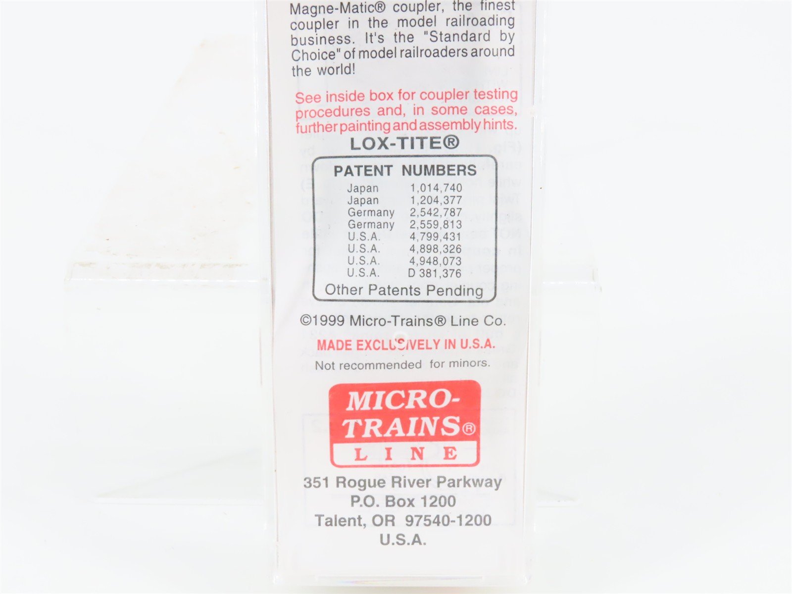 N Micro-Trains MTL 102070 NS Norfolk Southern 60' Excess Height Box Car #465677