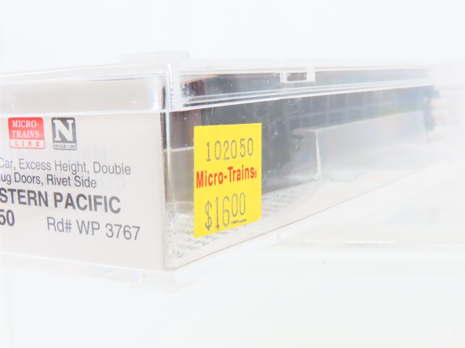 N Scale Micro-Trains MTL 102050 WP Western Pacific 60' Excess Height Boxcar 3767