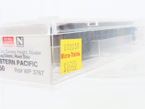N Scale Micro-Trains MTL 102050 WP Western Pacific 60' Excess Height Boxcar 3767
