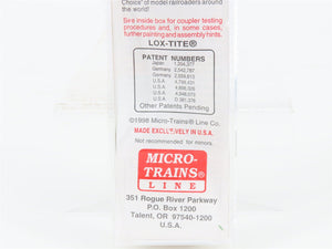 N Scale Micro-Trains MTL 53010 BN Burlington Northern Centerbeam Flat Car 624469