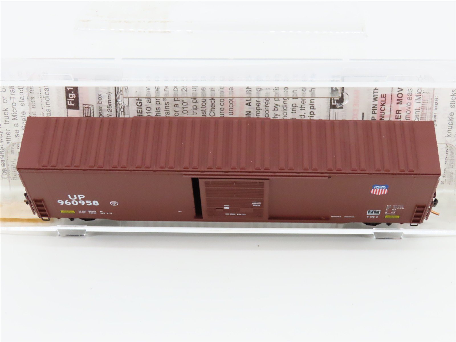 N Scale Micro-Trains MTL 104030 UP Union Pacific 60' Excess Height Boxcar 960958