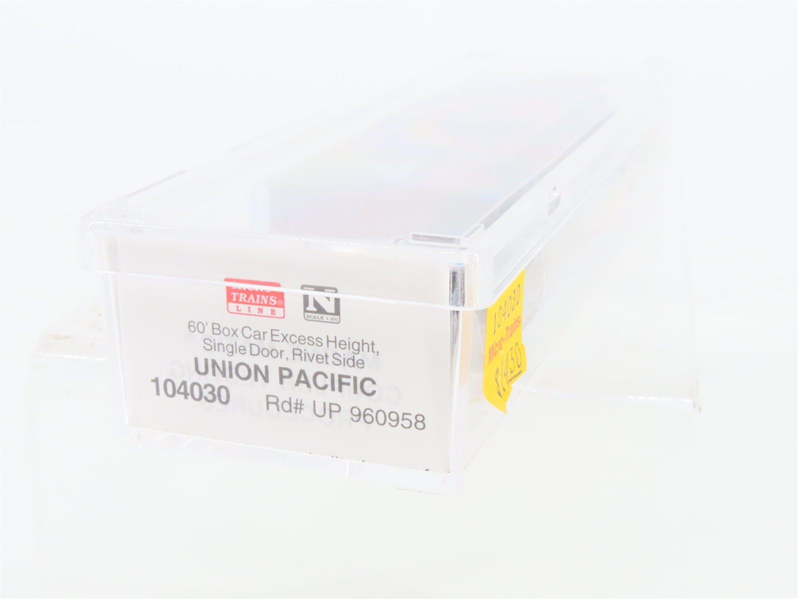 N Scale Micro-Trains MTL 104030 UP Union Pacific 60' Excess Height Boxcar 960958
