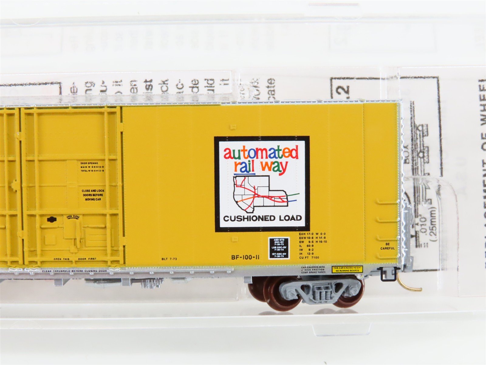N Scale Micro-Trains MTL 102020 UP Union Pacific 60' Excess height Boxcar 960861