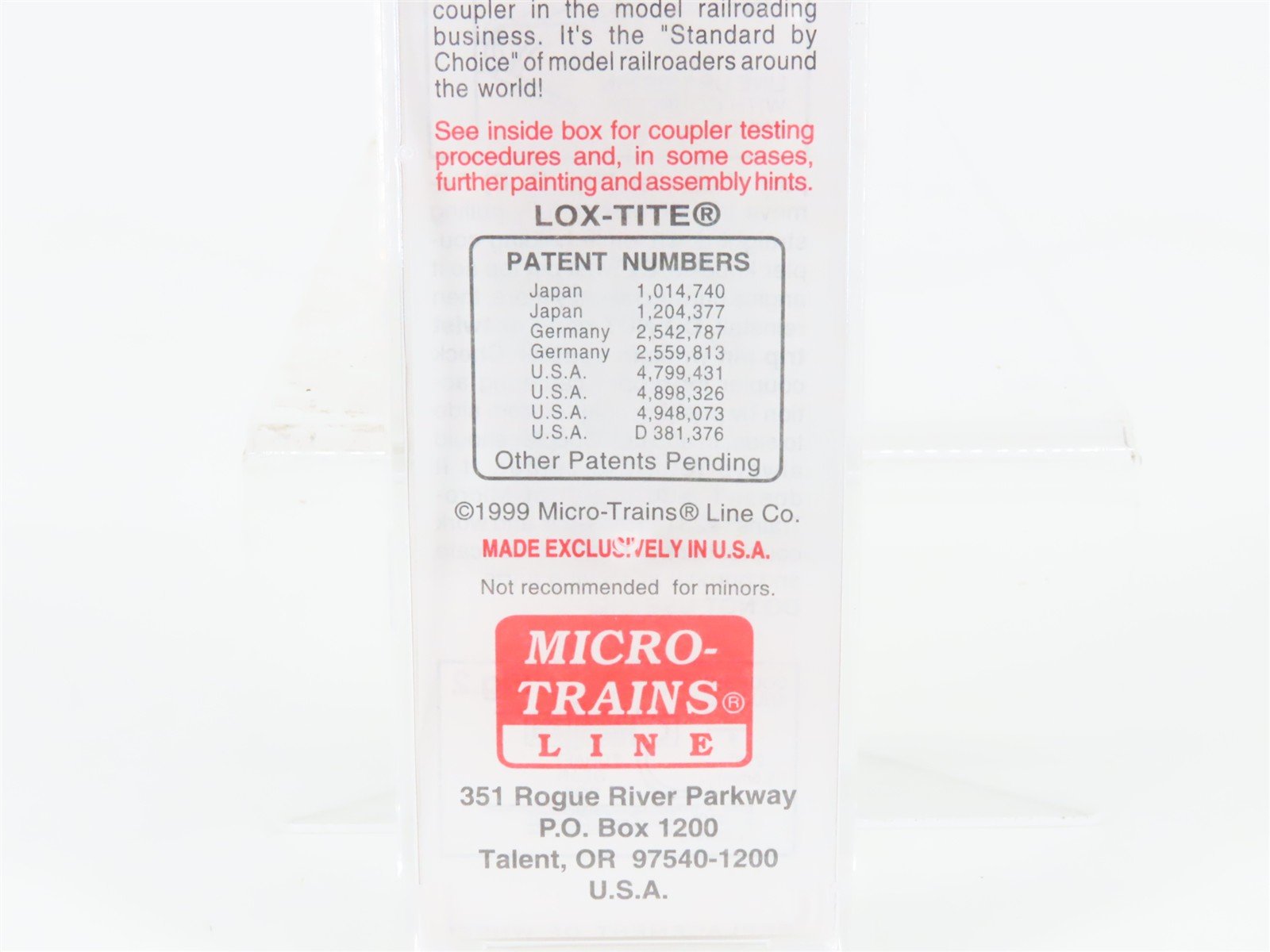 N Scale Micro-Trains MTL 102020 UP Union Pacific 60' Excess height Boxcar 960861