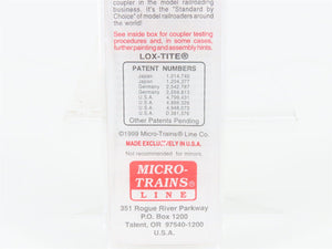 N Scale Micro-Trains MTL 102020 UP Union Pacific 60' Excess height Boxcar 960861