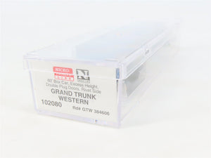 N Scale Micro-Trains MTL 102080 GTW 60' Excess Height Box Car #384606