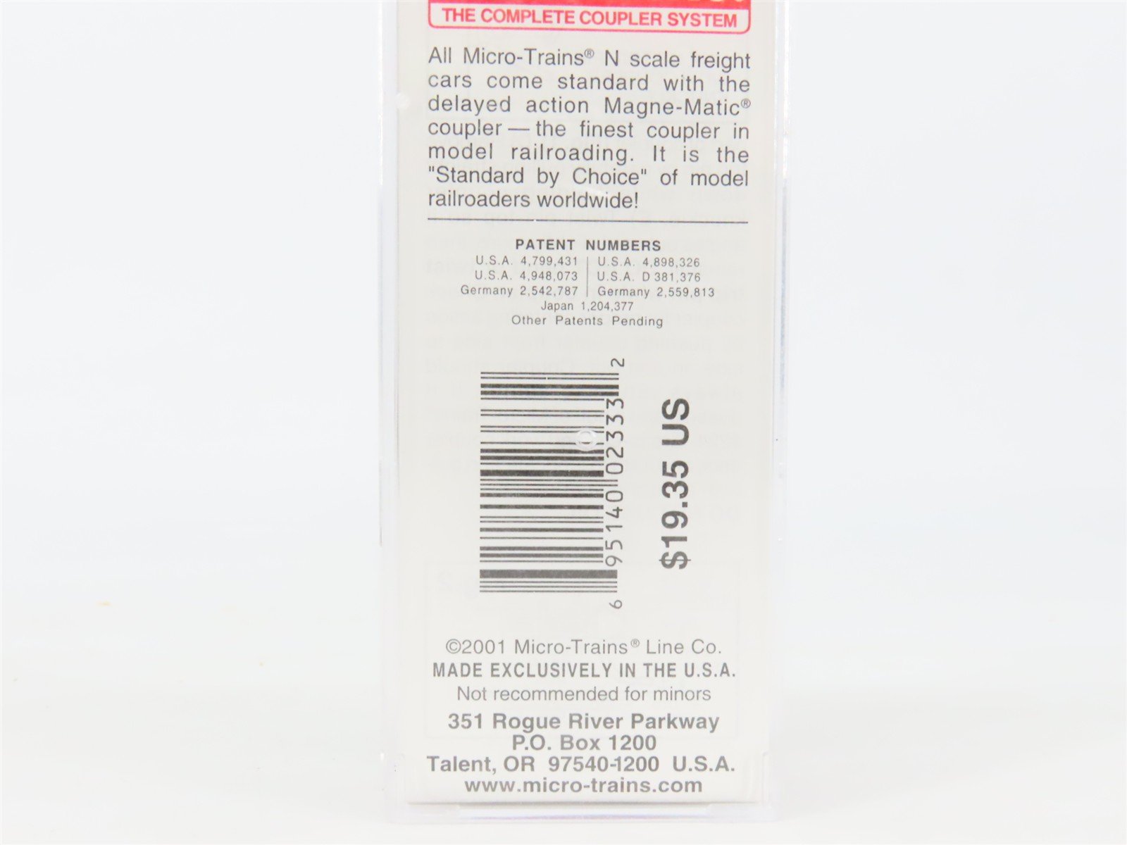 N Scale Micro-Trains MTL 53710 UP Union Pacific Centerbeam Flat Car #260114