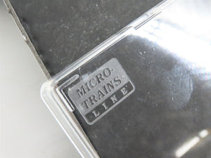 N Micro-Trains MTL 109020 NYC New York Central Depressed Center Flat Car #498996