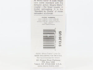 N Micro-Trains MTL 109020 NYC New York Central Depressed Center Flat Car #498996
