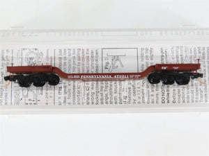 N Scale Micro-Trains MTL 109010 PRR Pennsylvania Depressed Center Flat Car 70011