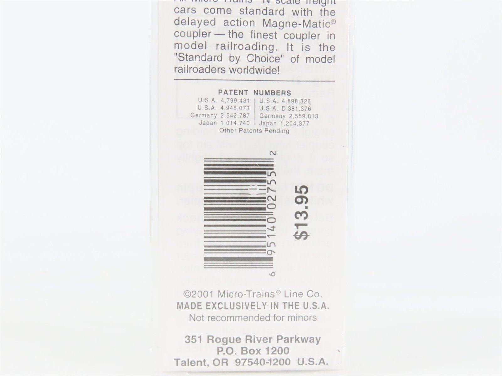 N Scale Micro-Trains MTL 109010 PRR Pennsylvania Depressed Center Flat Car 70011