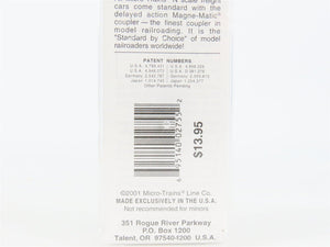 N Scale Micro-Trains MTL 109010 PRR Pennsylvania Depressed Center Flat Car 70011