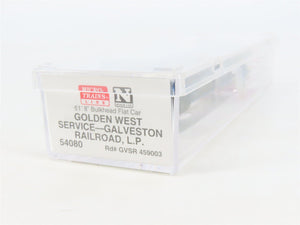 N Scale Micro-Trains MTL 54080 GVSR Golden West Service Bulkhead Flat Car 459003