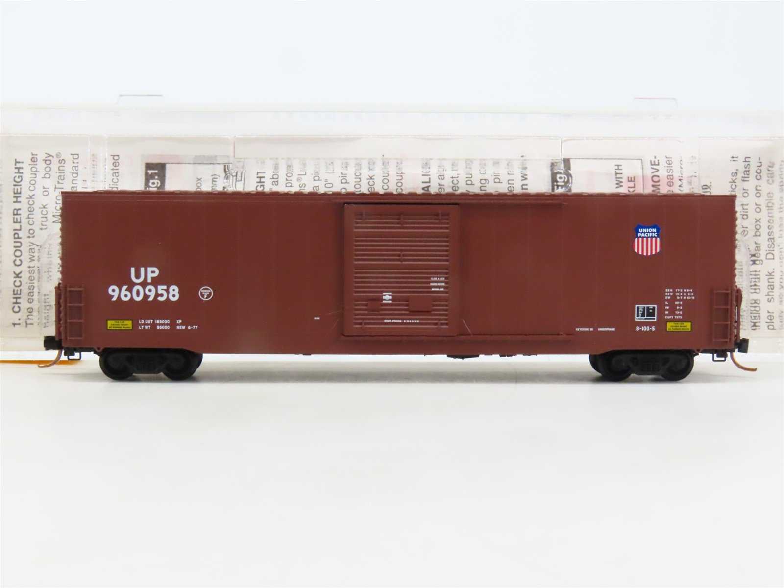 N Scale Micro-Trains MTL 104030 UP Union Pacific 60' Excess Height Boxcar 960958