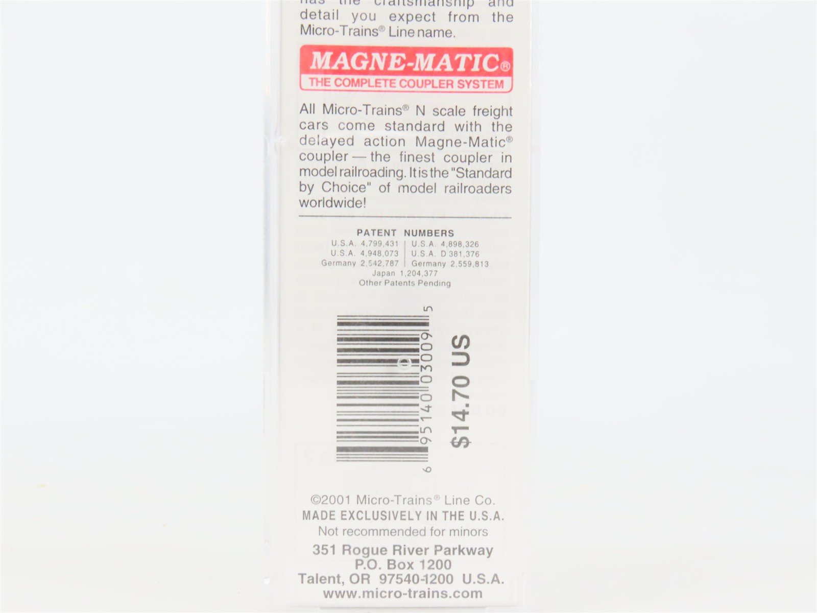 N Micro-Trains MTL 109030 NW Norfolk & Western Depressed Center Flat Car #70099