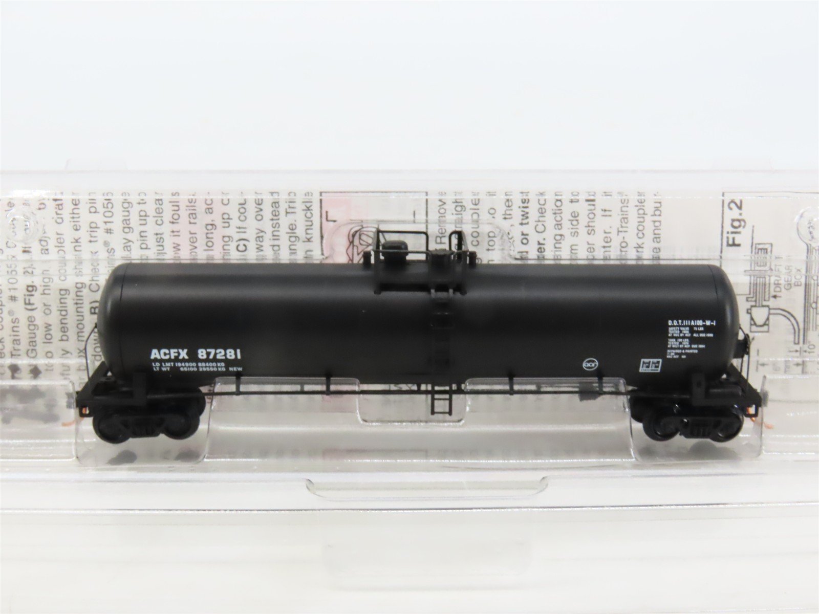 N Scale Micro-Trains MTL 110010 ACFX 56' General Service Tank Car #87281