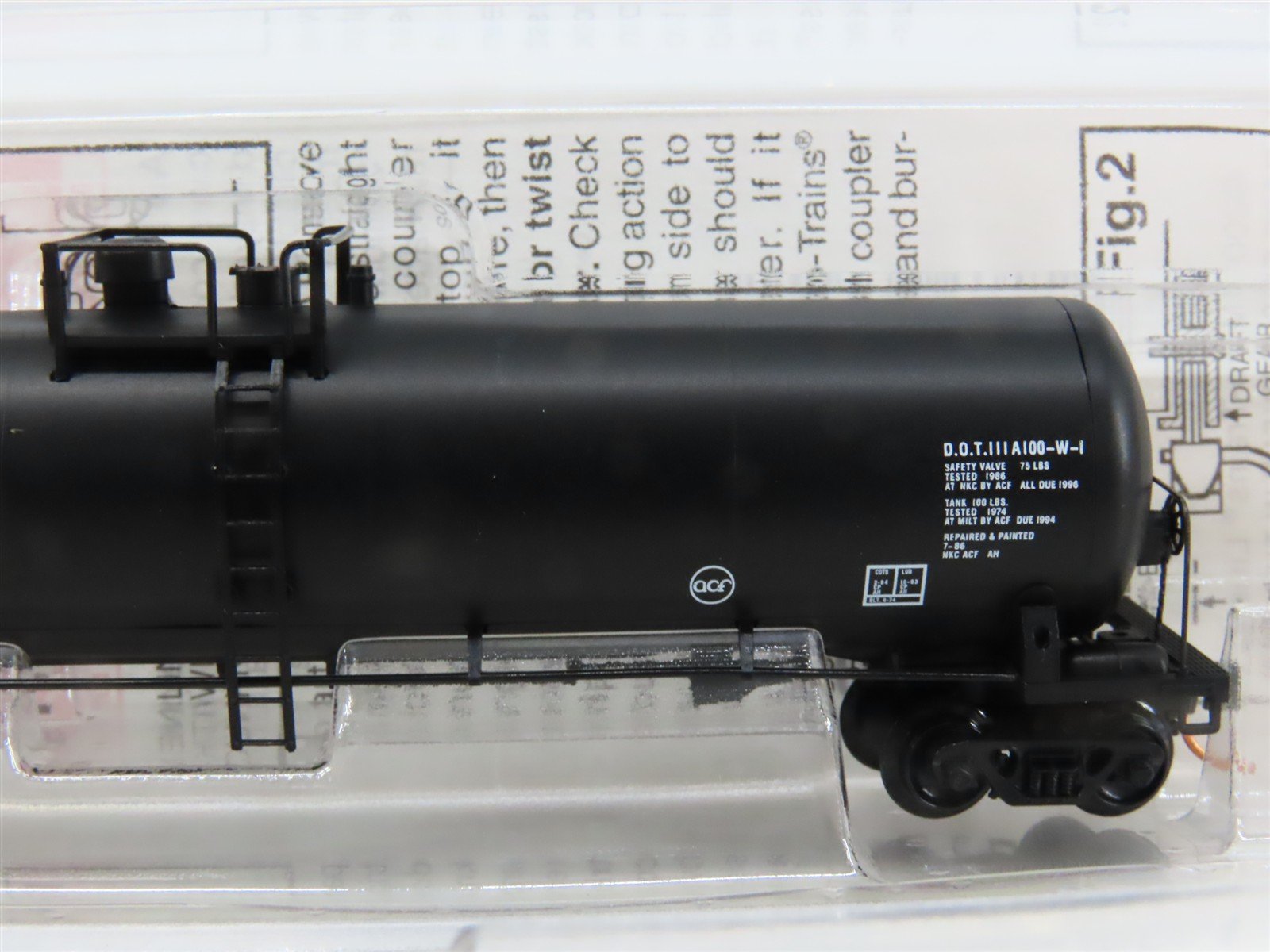N Scale Micro-Trains MTL 110010 ACFX 56' General Service Tank Car #87281