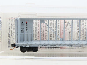 N Scale Micro-Trains MTL 53720 TCAX Centex Centerbeam I-Beam Flat Car #700061