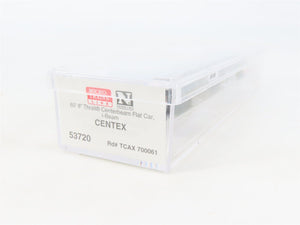 N Scale Micro-Trains MTL 53720 TCAX Centex Centerbeam I-Beam Flat Car #700061