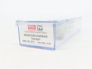 N Micro-Trains MTL 09900011 MKT Missouri Kansas Texas 3-Bay Covered Hopper #4194