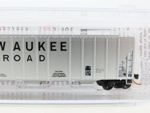 N Scale Micro-Trains MTL 09900050 MILW Milwaukee Road 3-Bay Covered Hopper 98762
