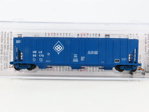 N Micro-Trains MTL 09900040 UELX ADM Transportation 3-Bay Covered Hopper #60176
