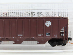 N Micro-Trains MTL 09600080 BNSF Railway 3-Bay High Side Covered Hopper #417579