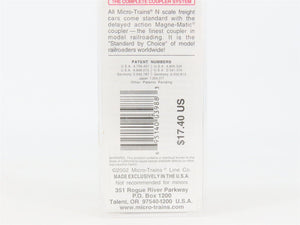 N Scale Micro-Trains MTL 54130 IHB Indiana Harbor Belt Bulkhead Flat Car #17021