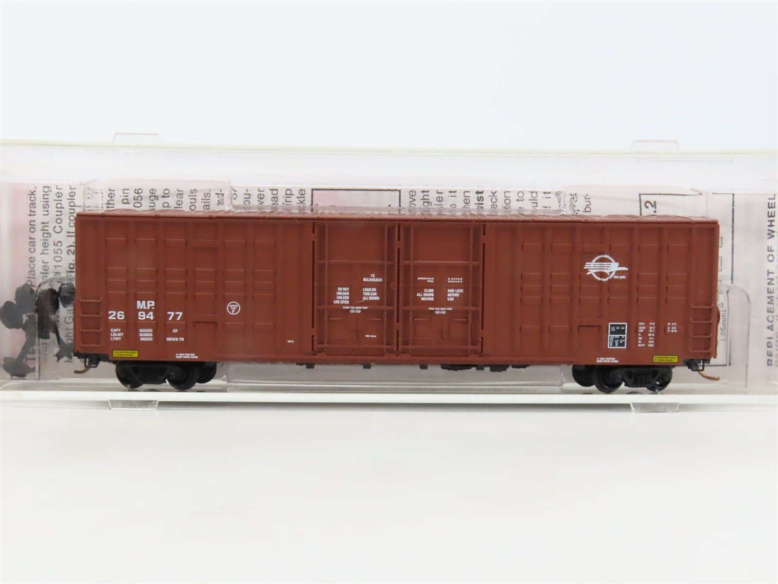 N Scale Micro-Trains MTL 103090 MP Mo-Pac 60' Excess Height Box Car #269477