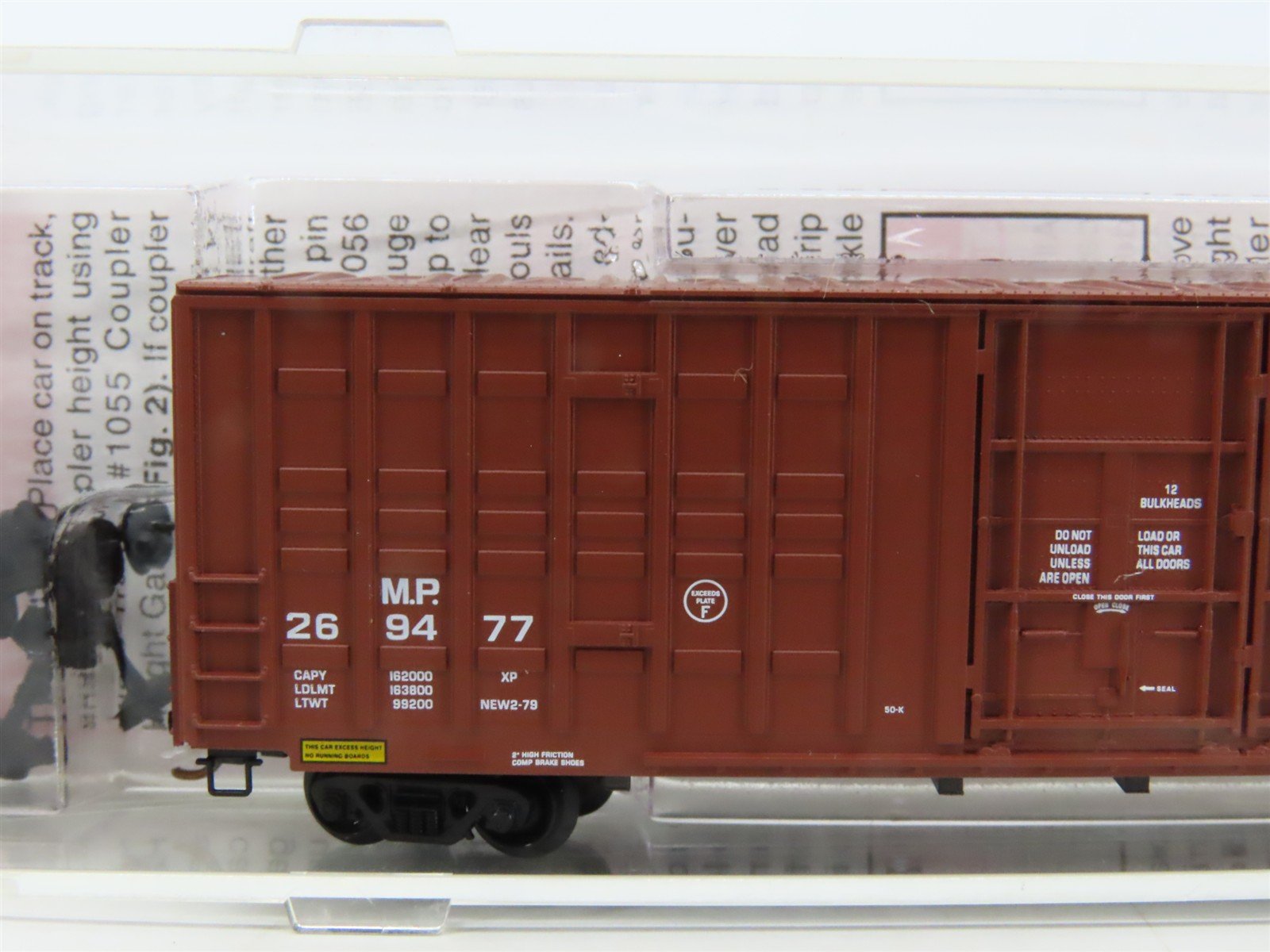 N Scale Micro-Trains MTL 103090 MP Mo-Pac 60' Excess Height Box Car #269477