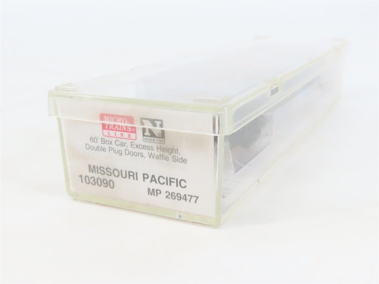 N Scale Micro-Trains MTL 103090 MP Mo-Pac 60' Excess Height Box Car #269477