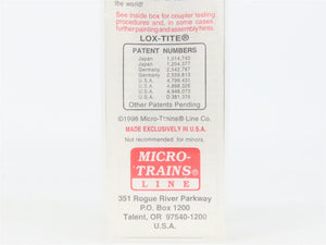 N Scale Micro-Trains MTL 102050 WP Western Pacific 60' Excess Height Boxcar 3767